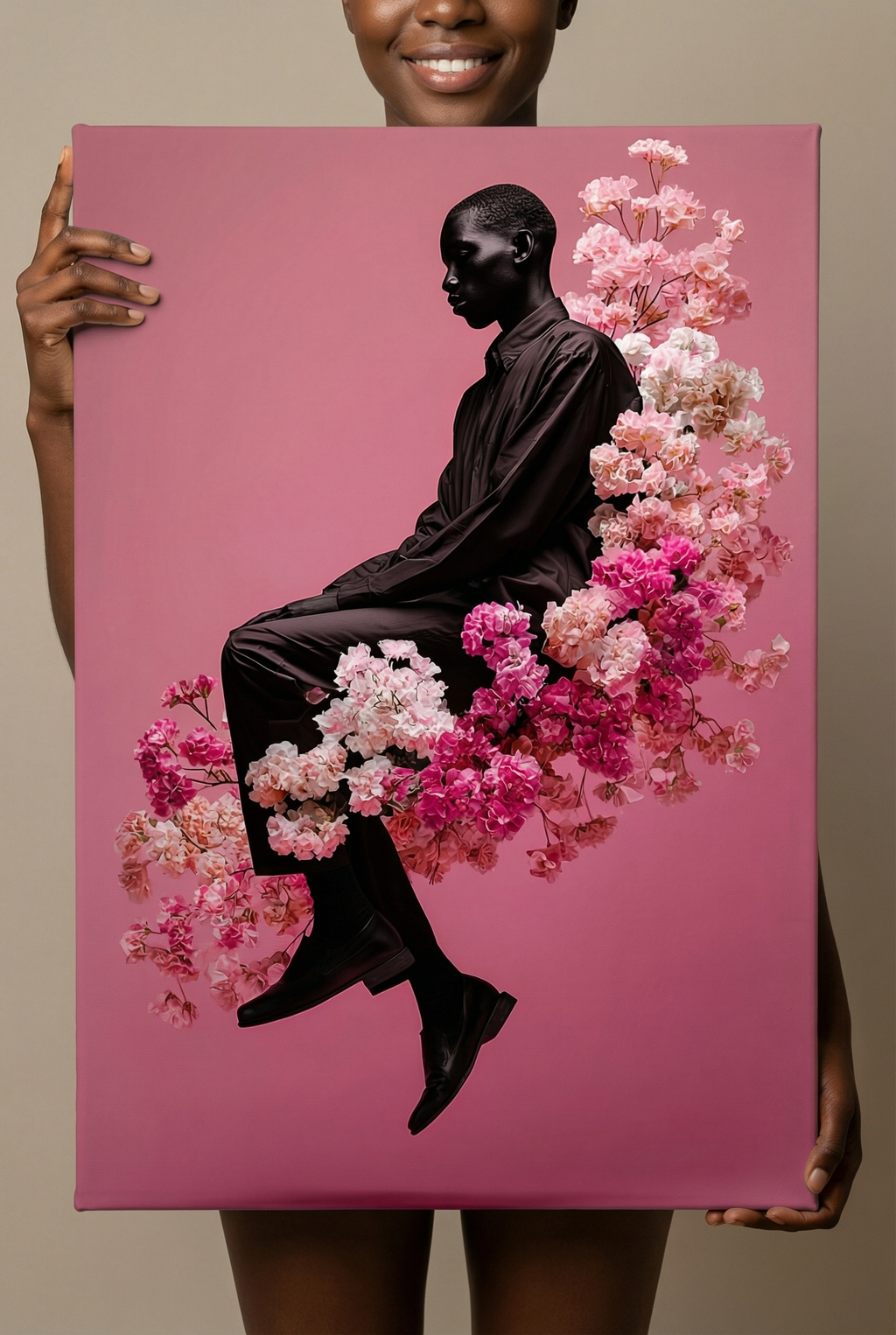 He Carries The Quiet - Canvas