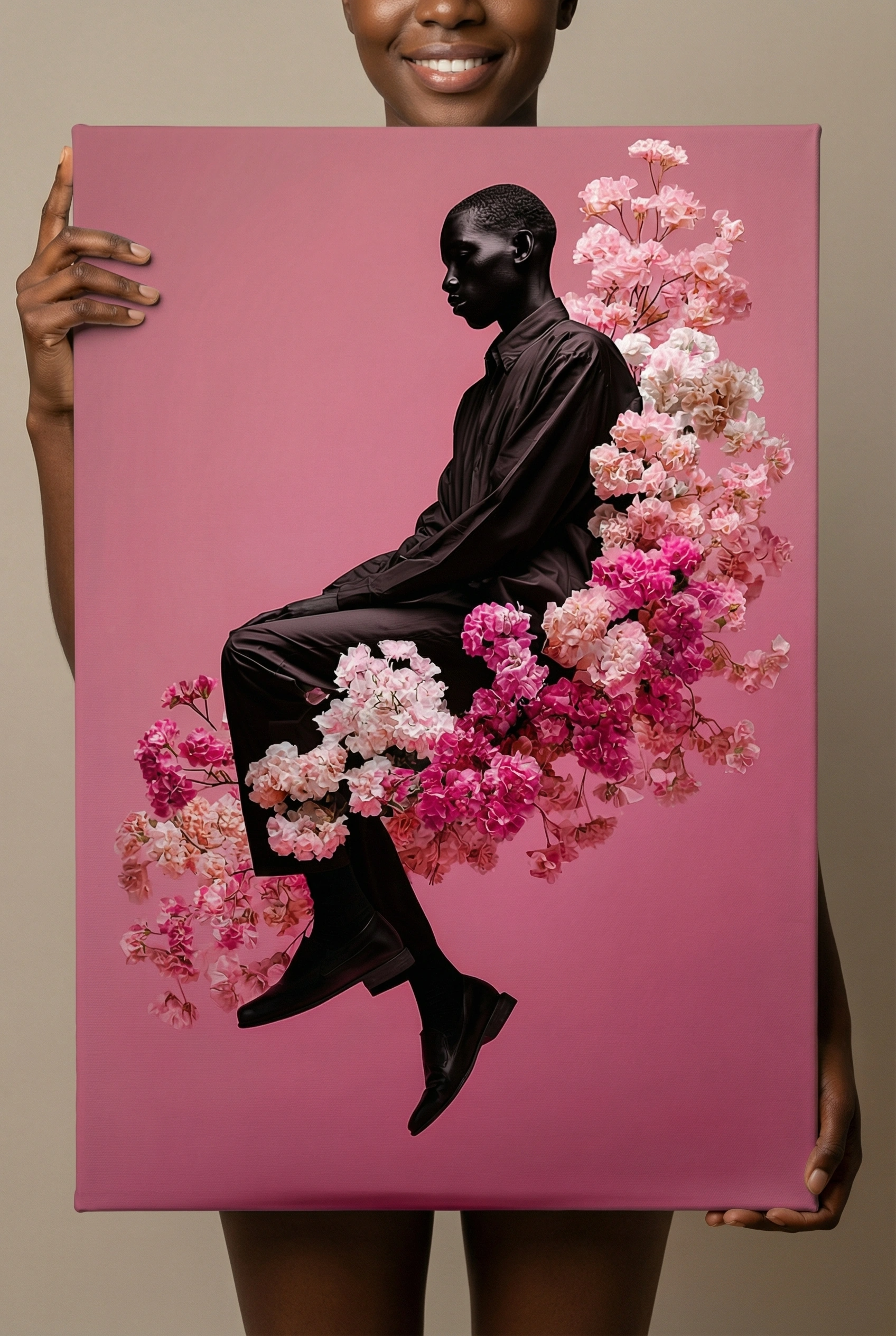 He Carries The Quiet - Canvas