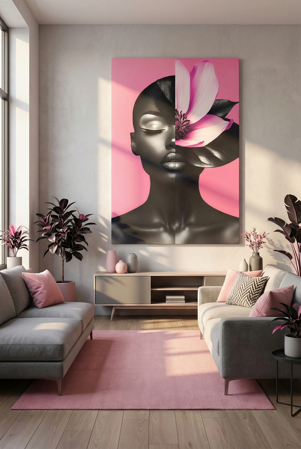 Pieces In Bloom - Canvas