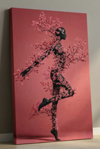 When She Blooms - Canvas