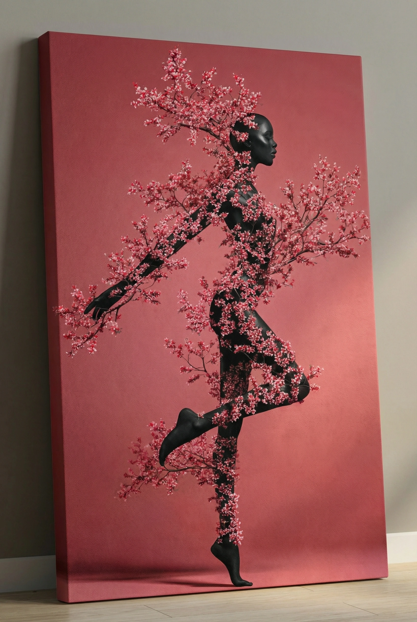 When She Blooms - Canvas