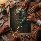 In Bloom, I Carry Silence - Jigsaw puzzle