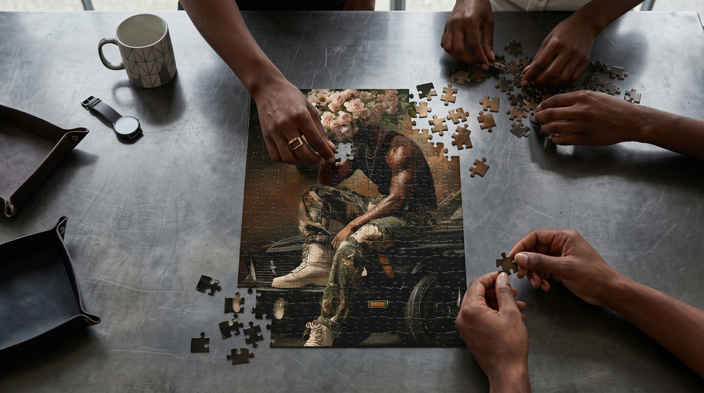 A Friday Sunset - Jigsaw puzzle