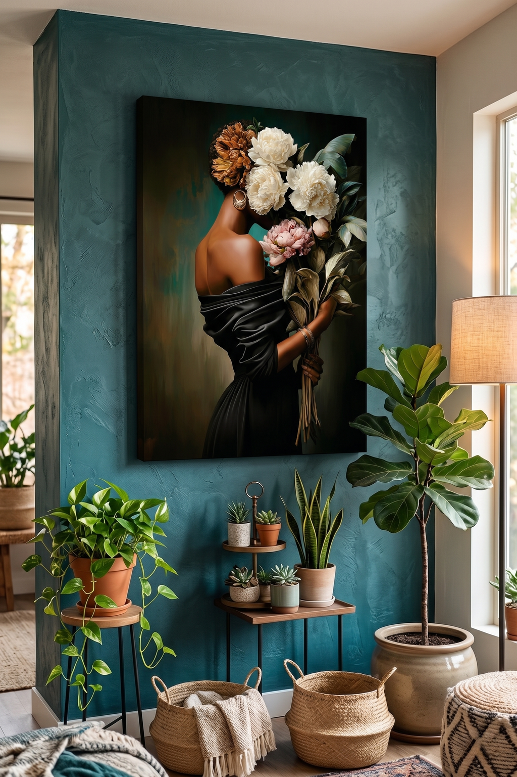 The Smell Of Flowers - Canvas