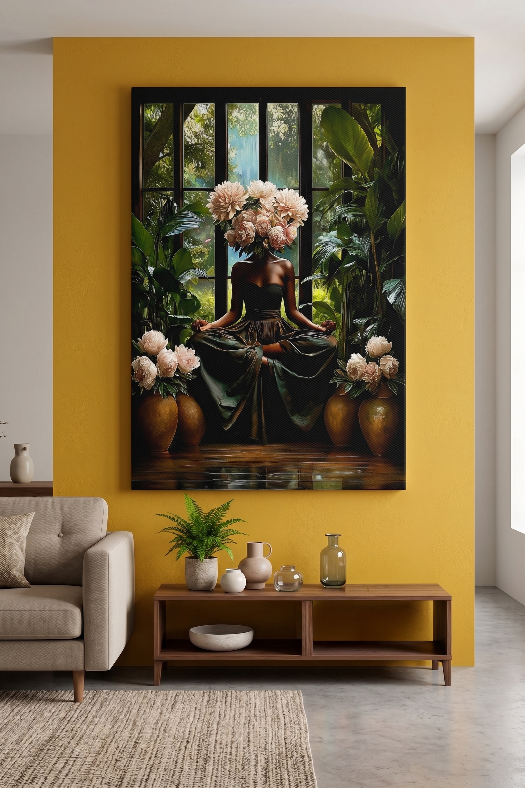 Meditate - Canvas
