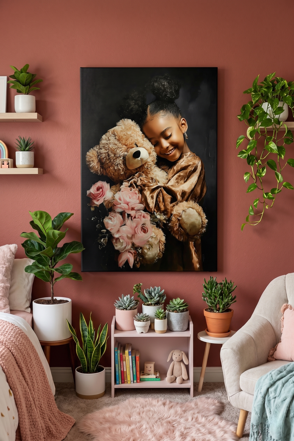 The Best Hug - Canvas