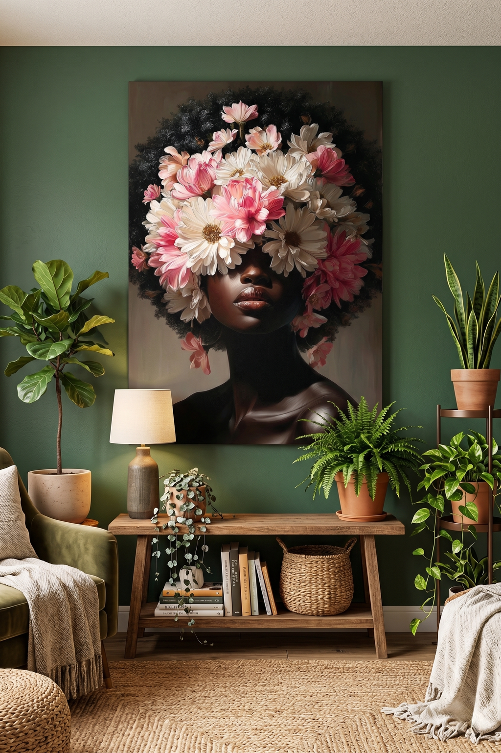 In Her Space - Canvas