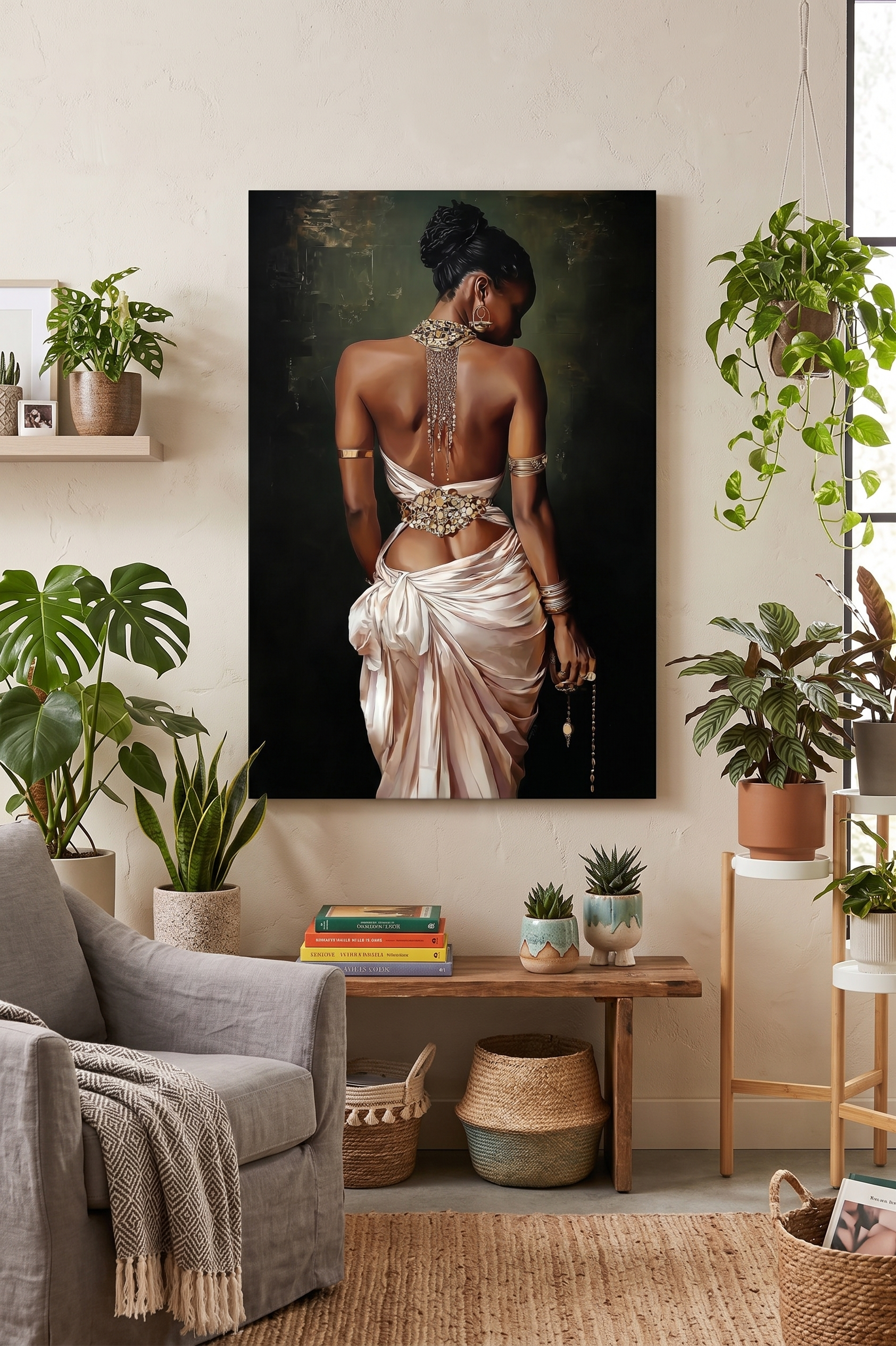 Ready For The Evening - Canvas