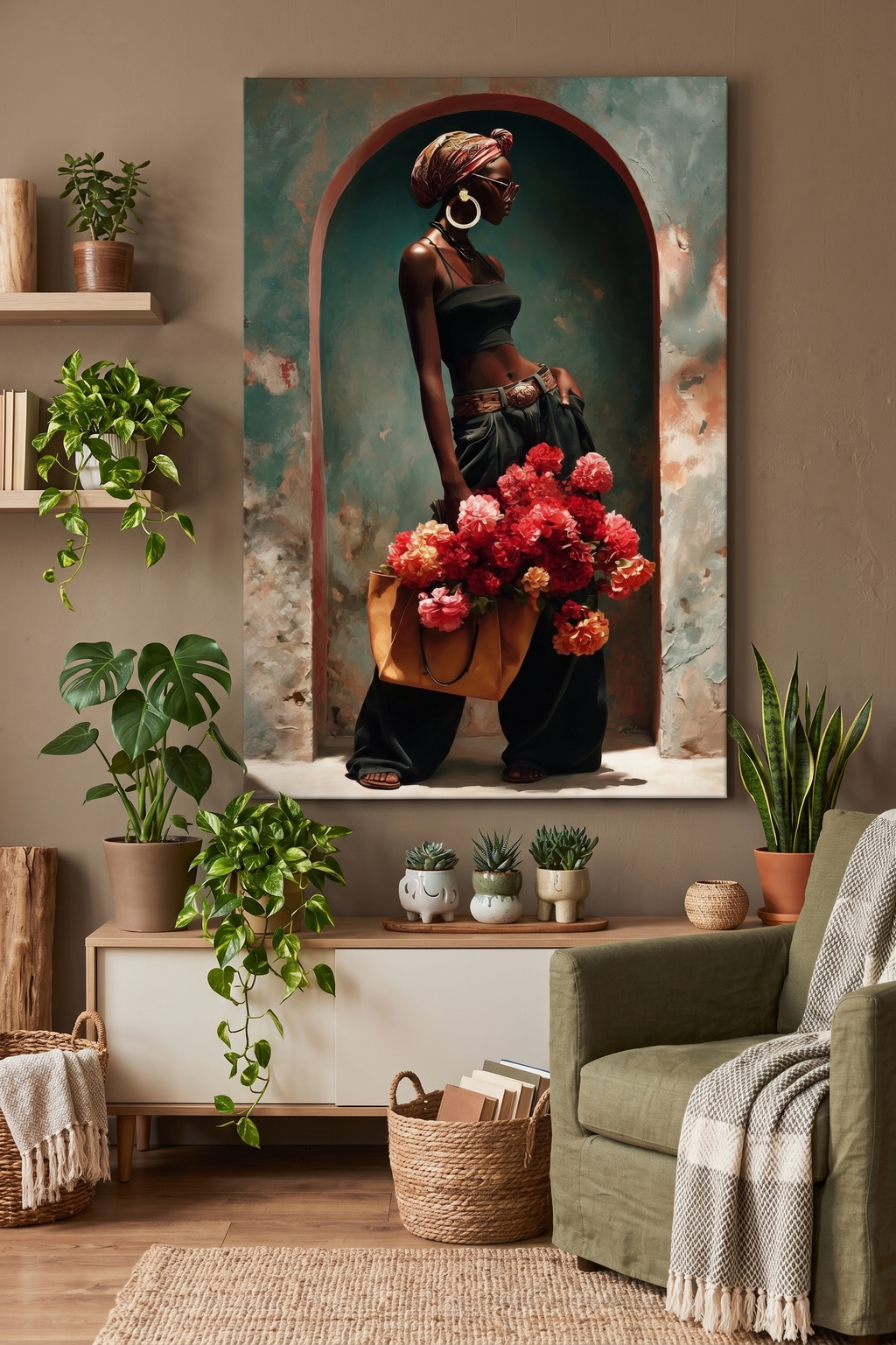 On A Sunday Afternoon - Canvas