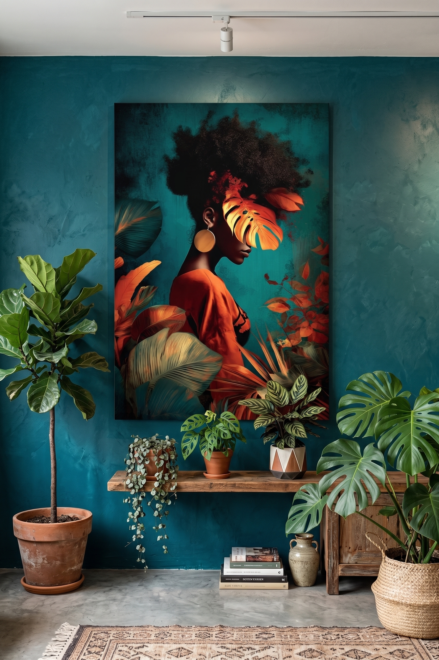 Her Quiet Power - Canvas