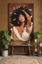 Among The Butterflies - Canvas
