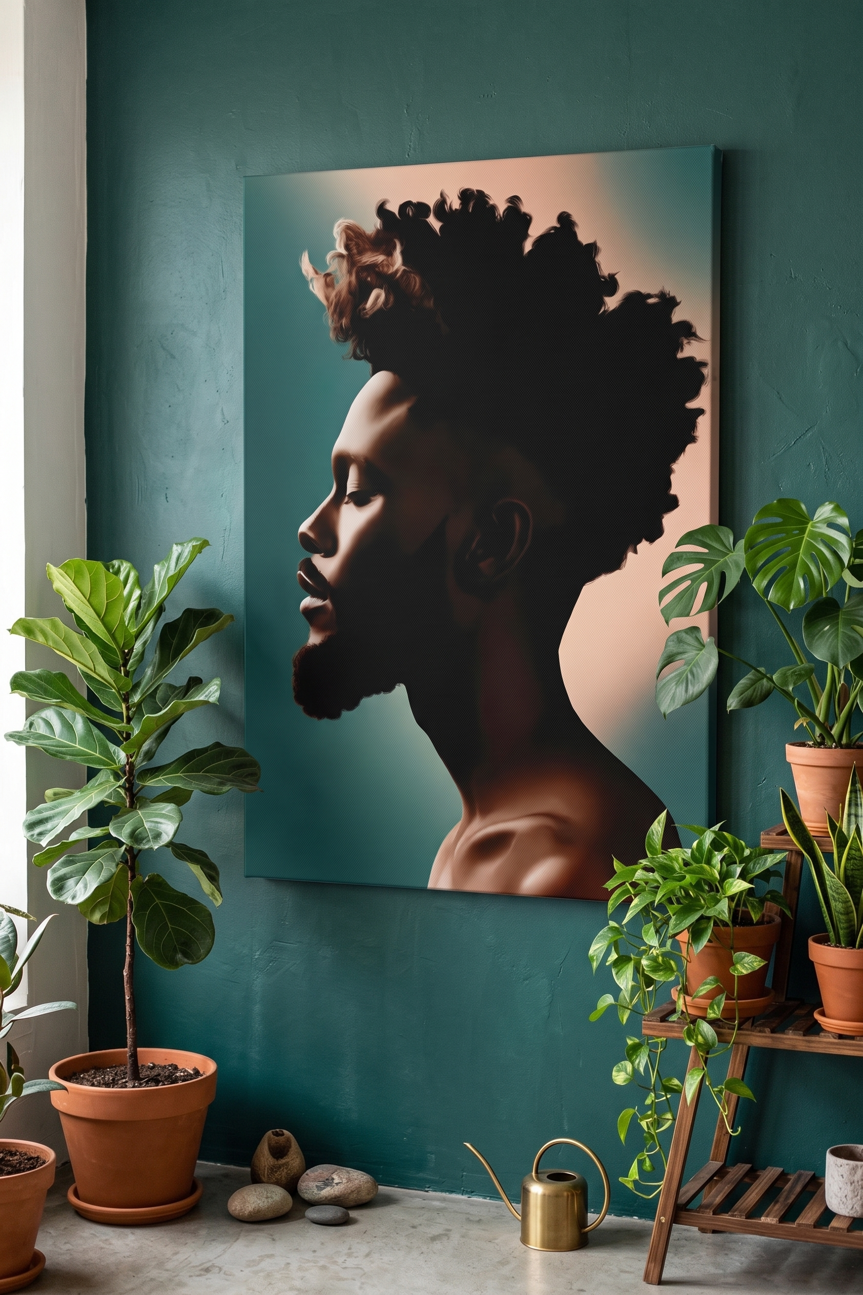 The Man - Canvas