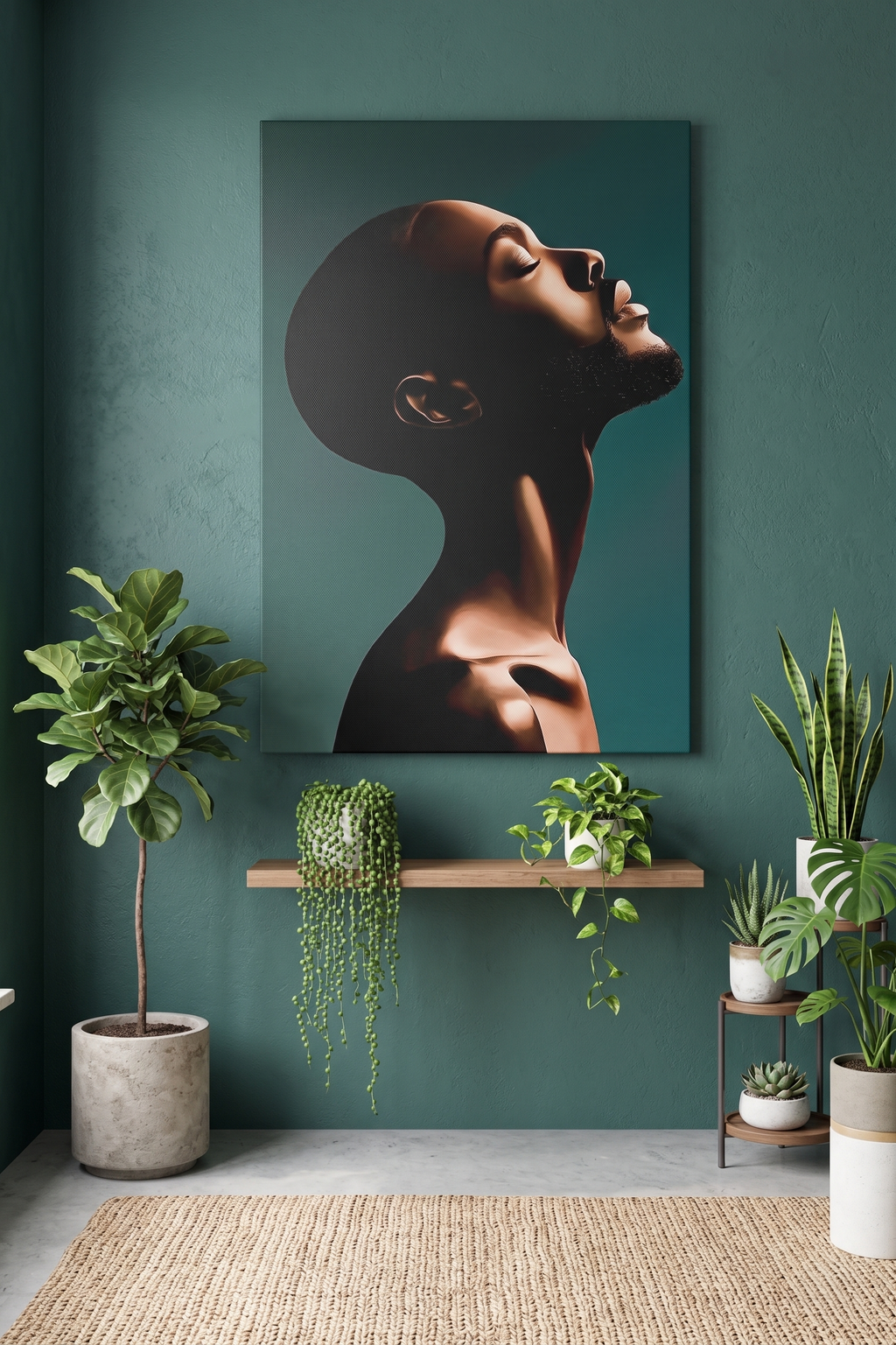 The Profile - Canvas