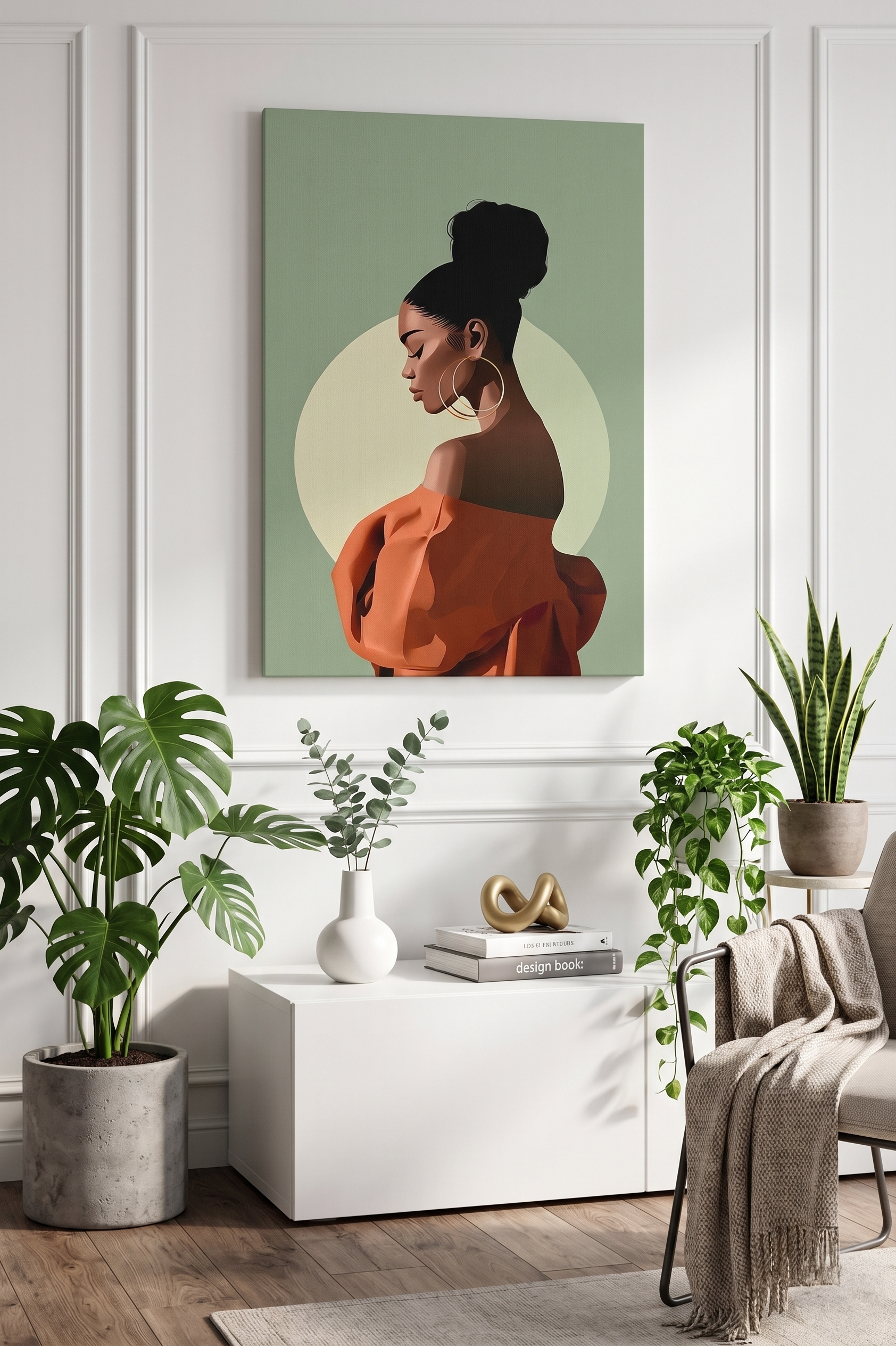 She's Soft - Canvas