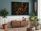 A Nap By The River - Canvas