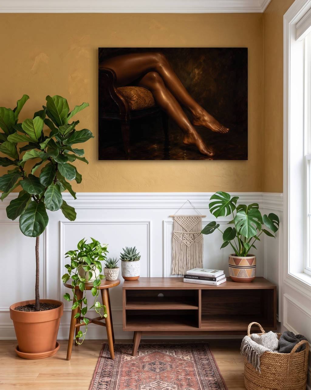 Mahogany Butter - Canvas
