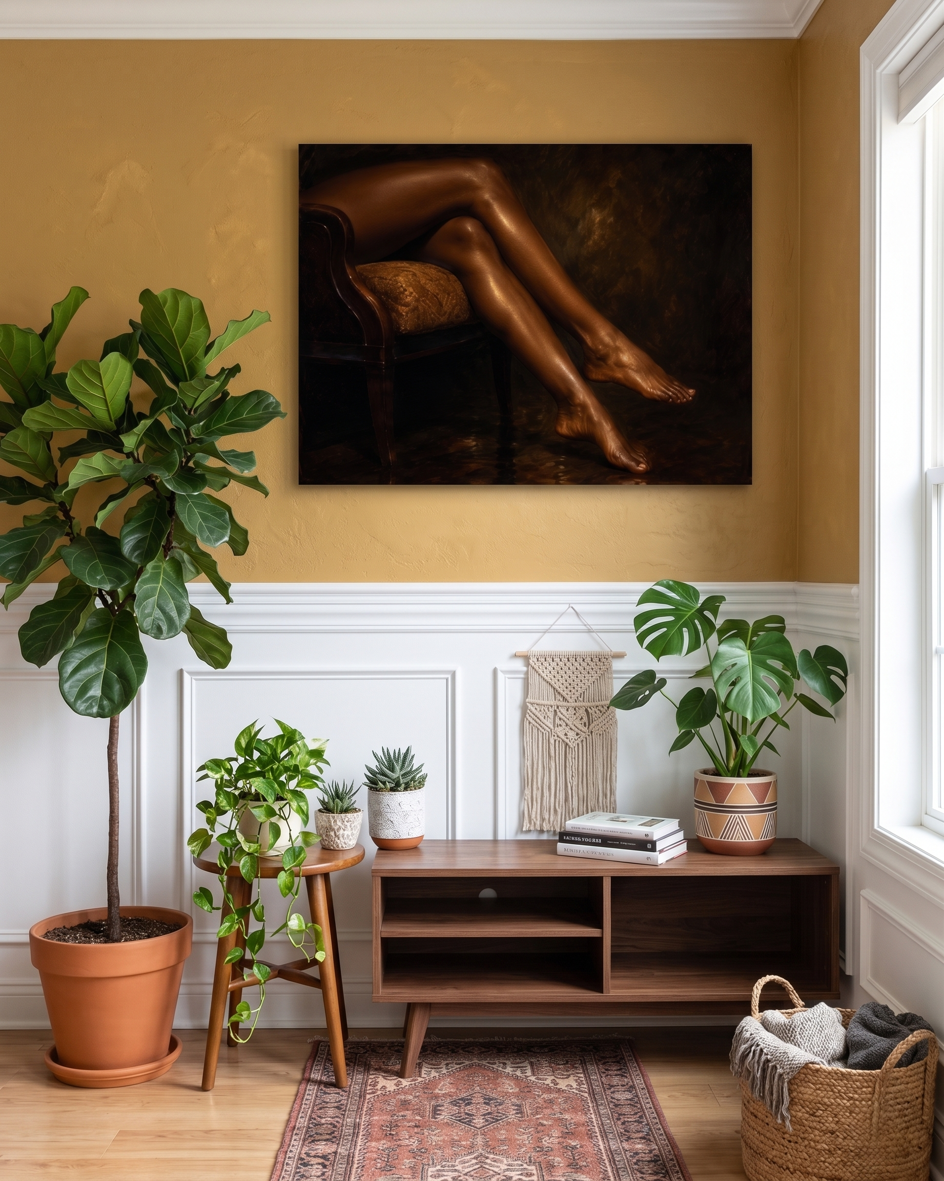Mahogany Butter - Canvas