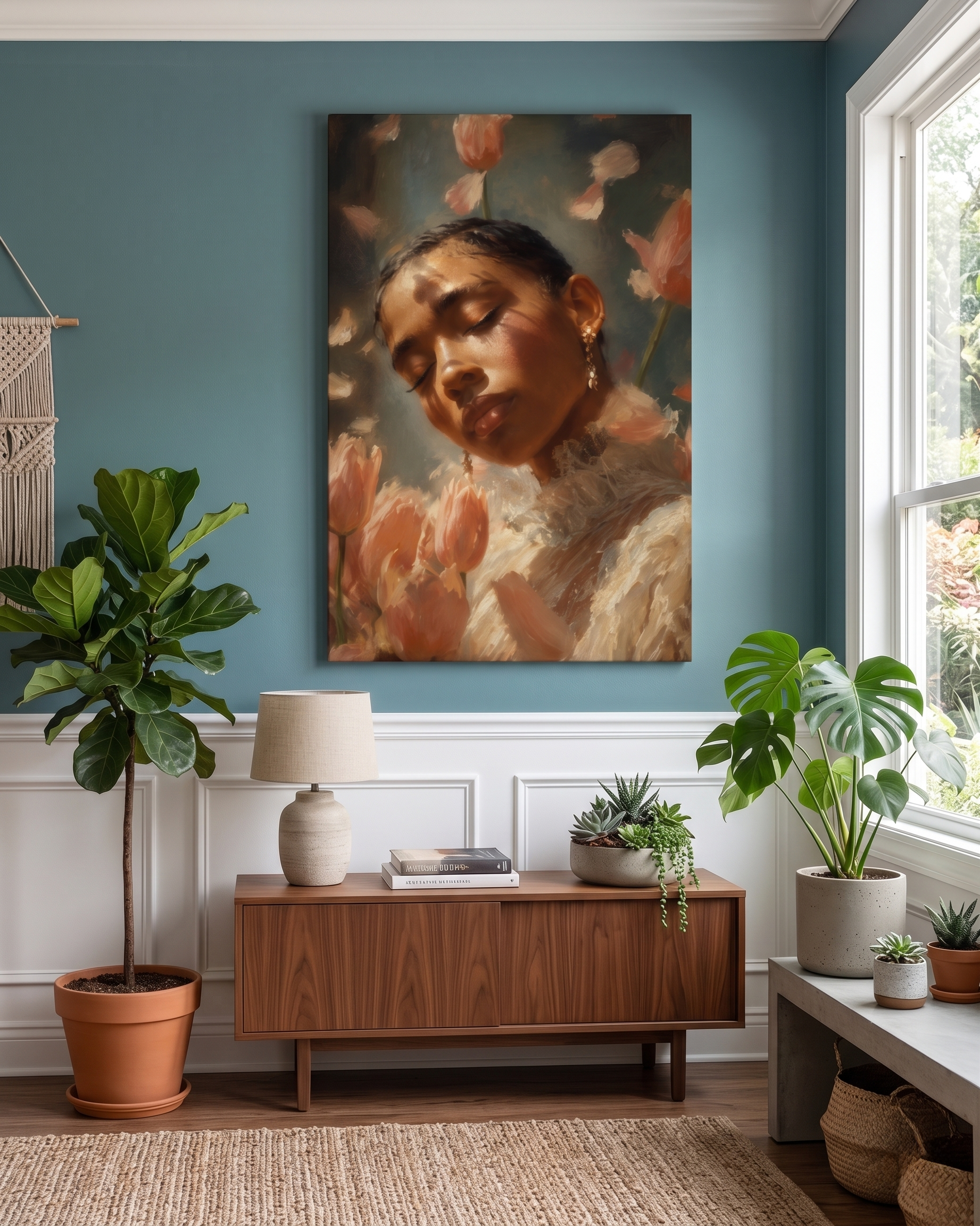 When The Petals Fall - Canvas