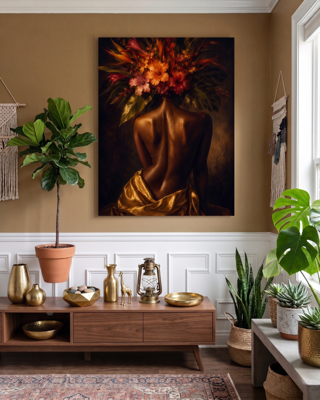 A Beautiful Subject - Canvas