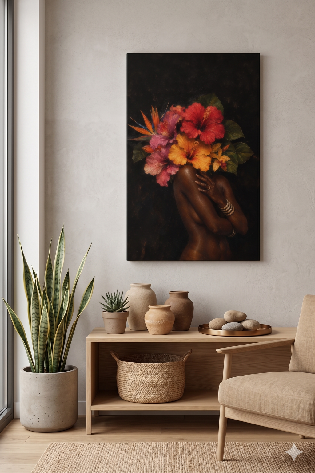 A Sensual Bloom - Canvas