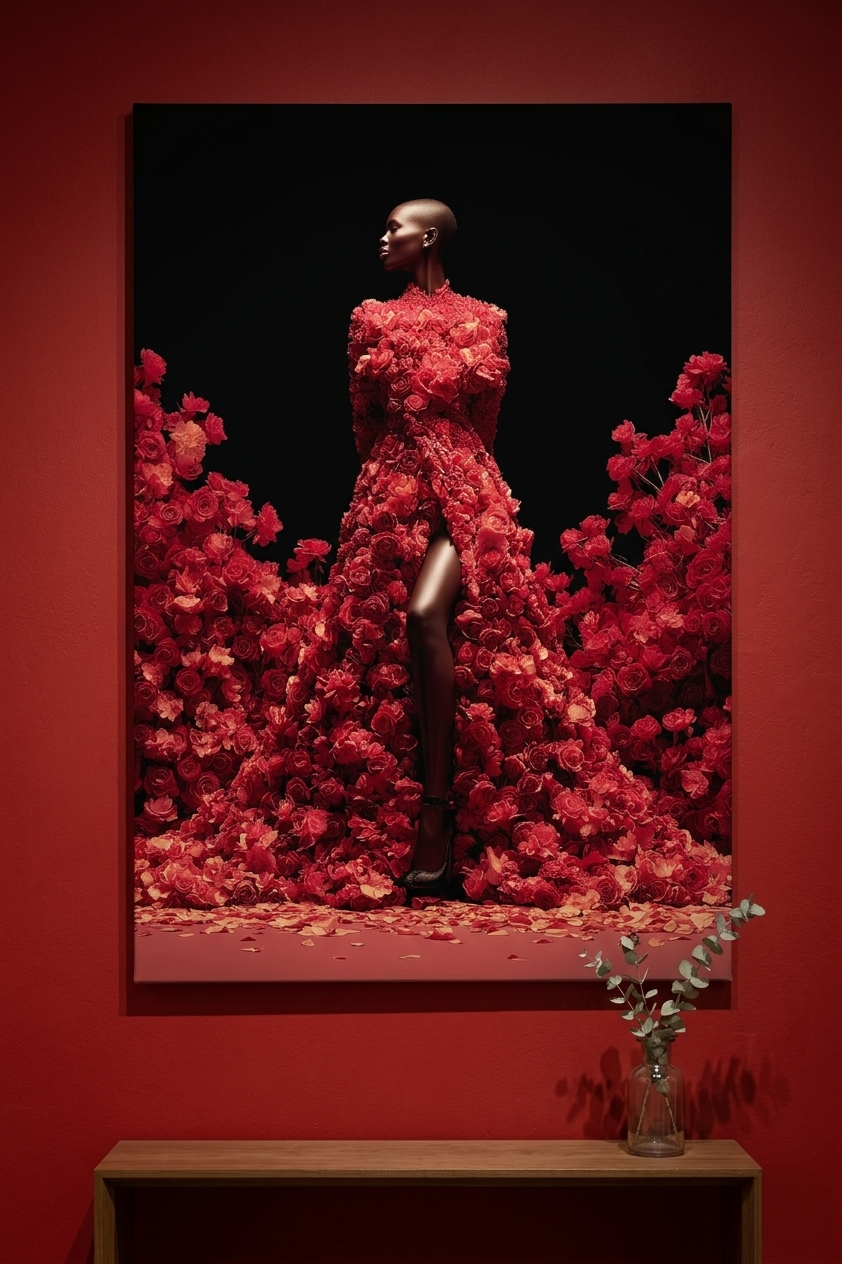 "Queen Of Roses" - Canvas