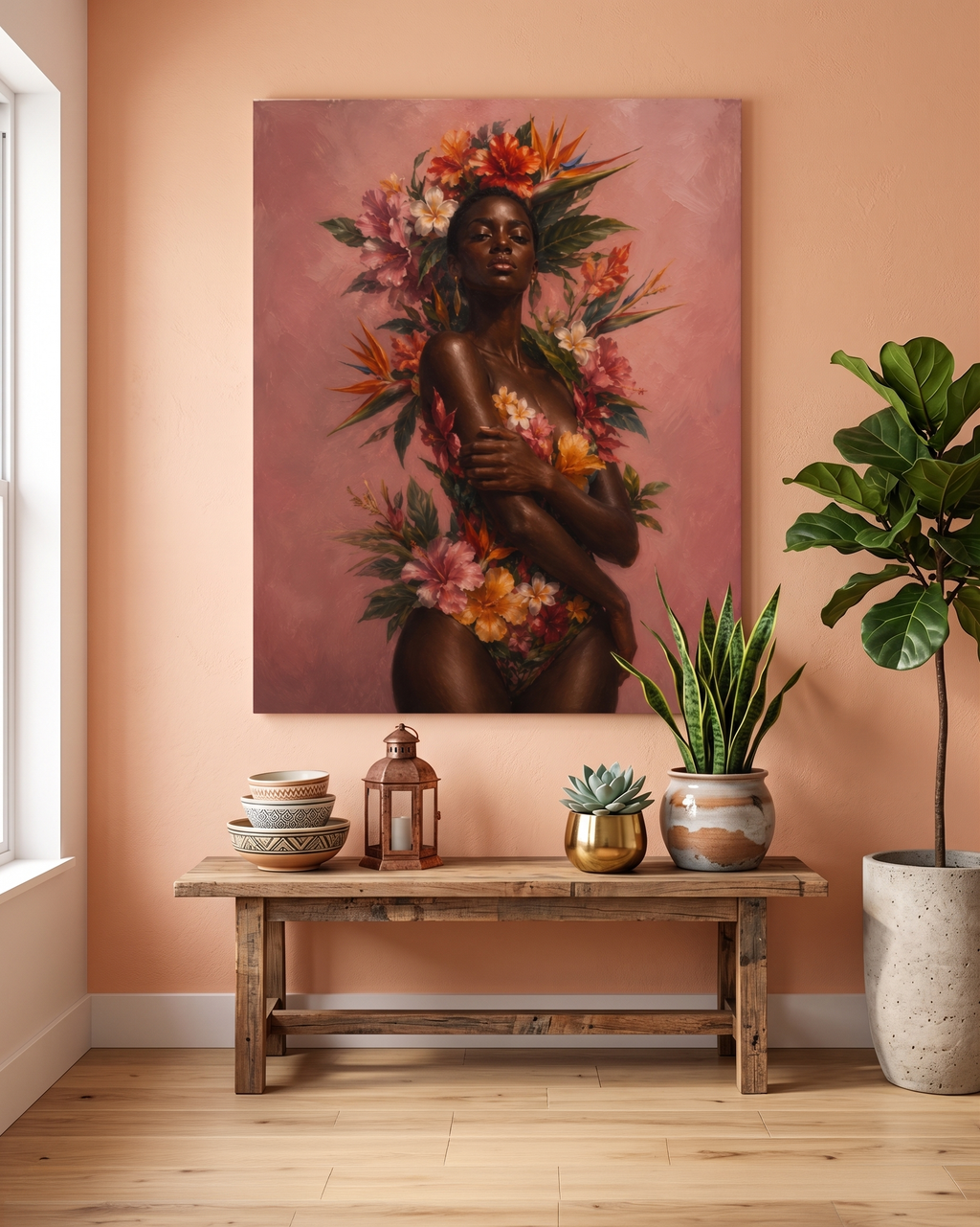 What Grows From Her Soul - Canvas