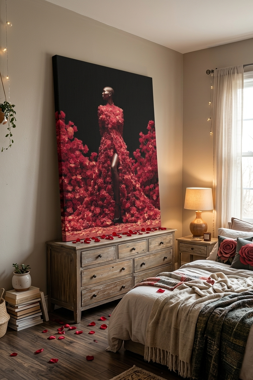 "Queen Of Roses" - Canvas