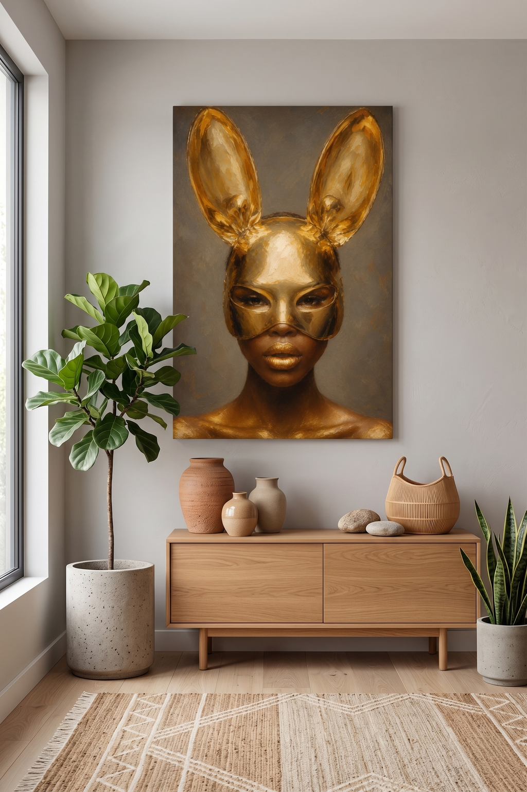 Bunny - Canvas