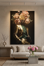 "Gold & Dapper" - Canvas