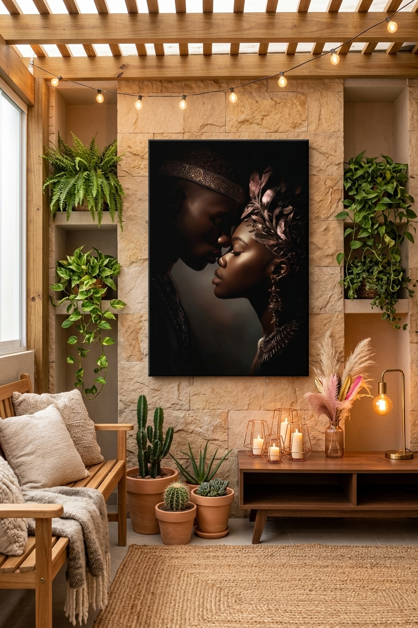 "Lovers" - Canvas