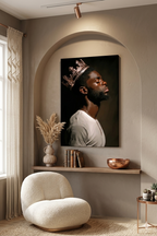 "Black King" - Canvas