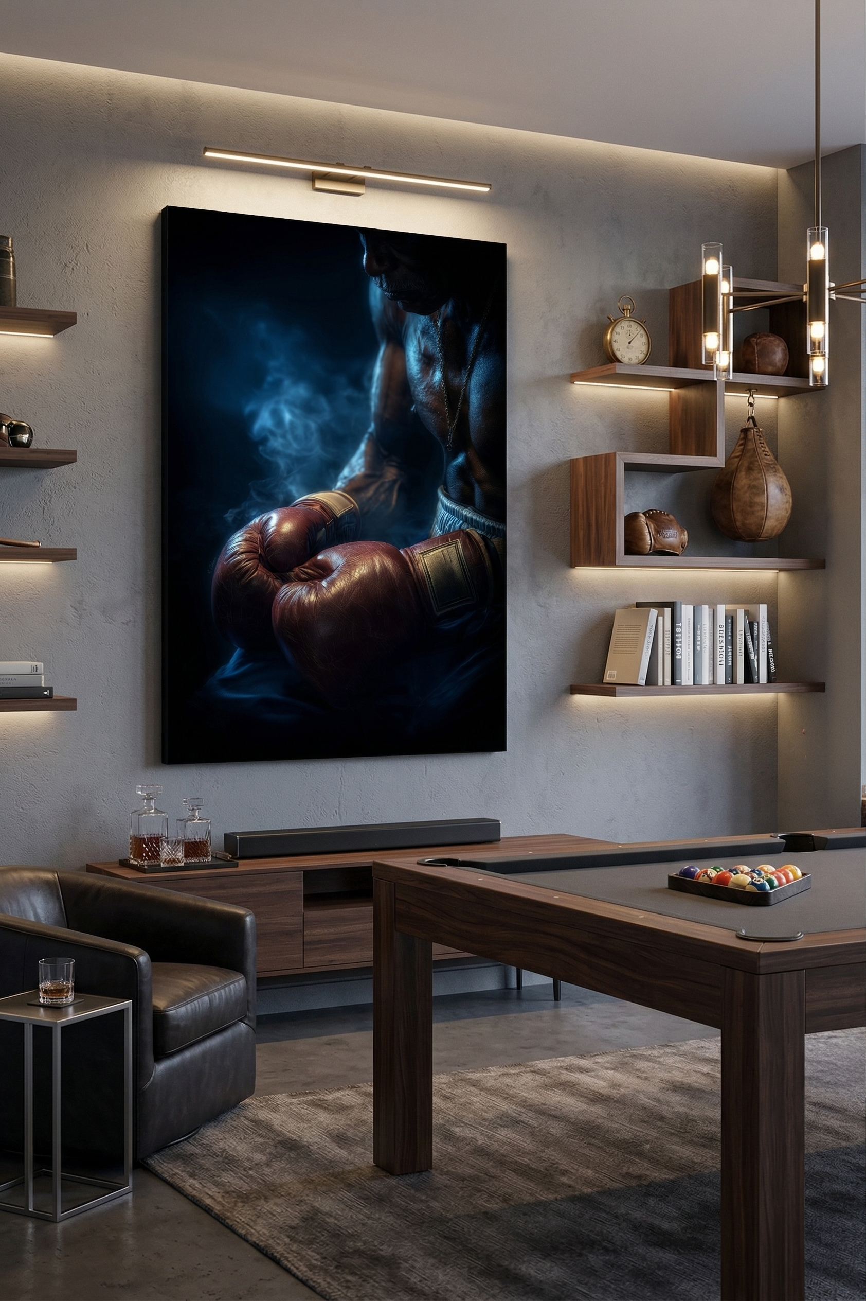 "The Fighter - Part 1" - Canvas