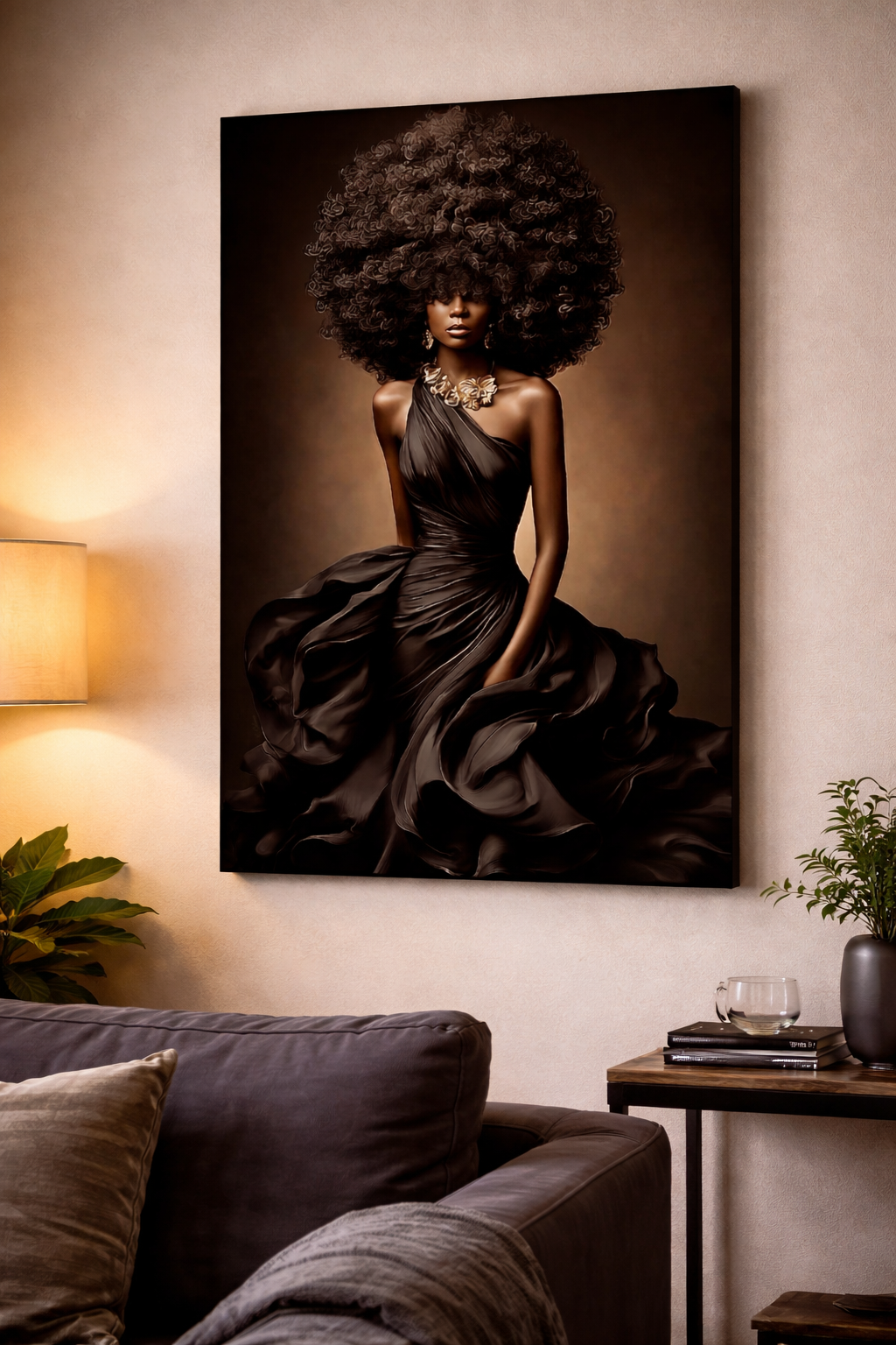 Belle Of The Black Ball - Canvas