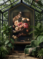 Give Him Flowers - Canvas
