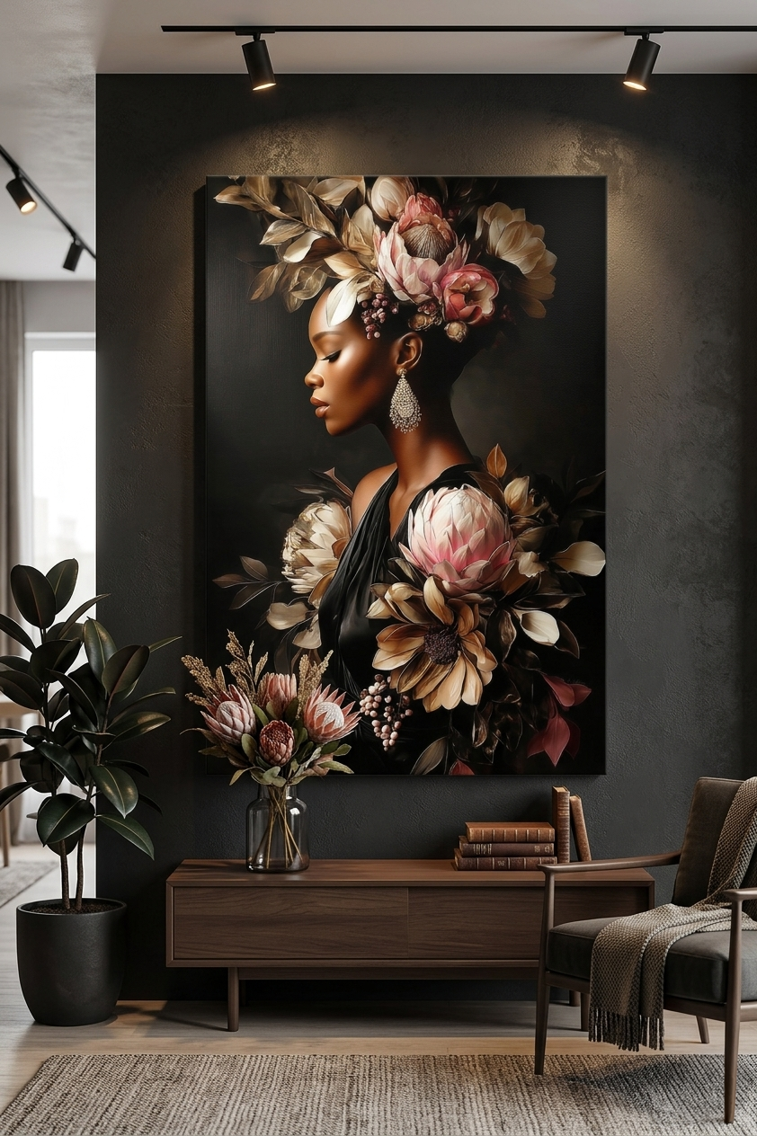 Then She Bloomed - Canvas