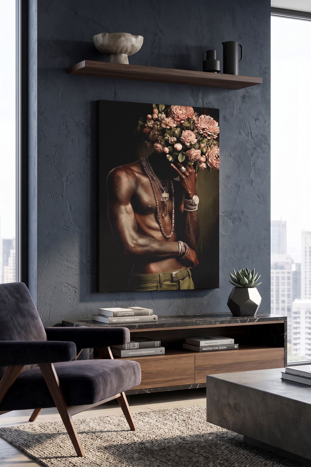 The Thinker - Canvas