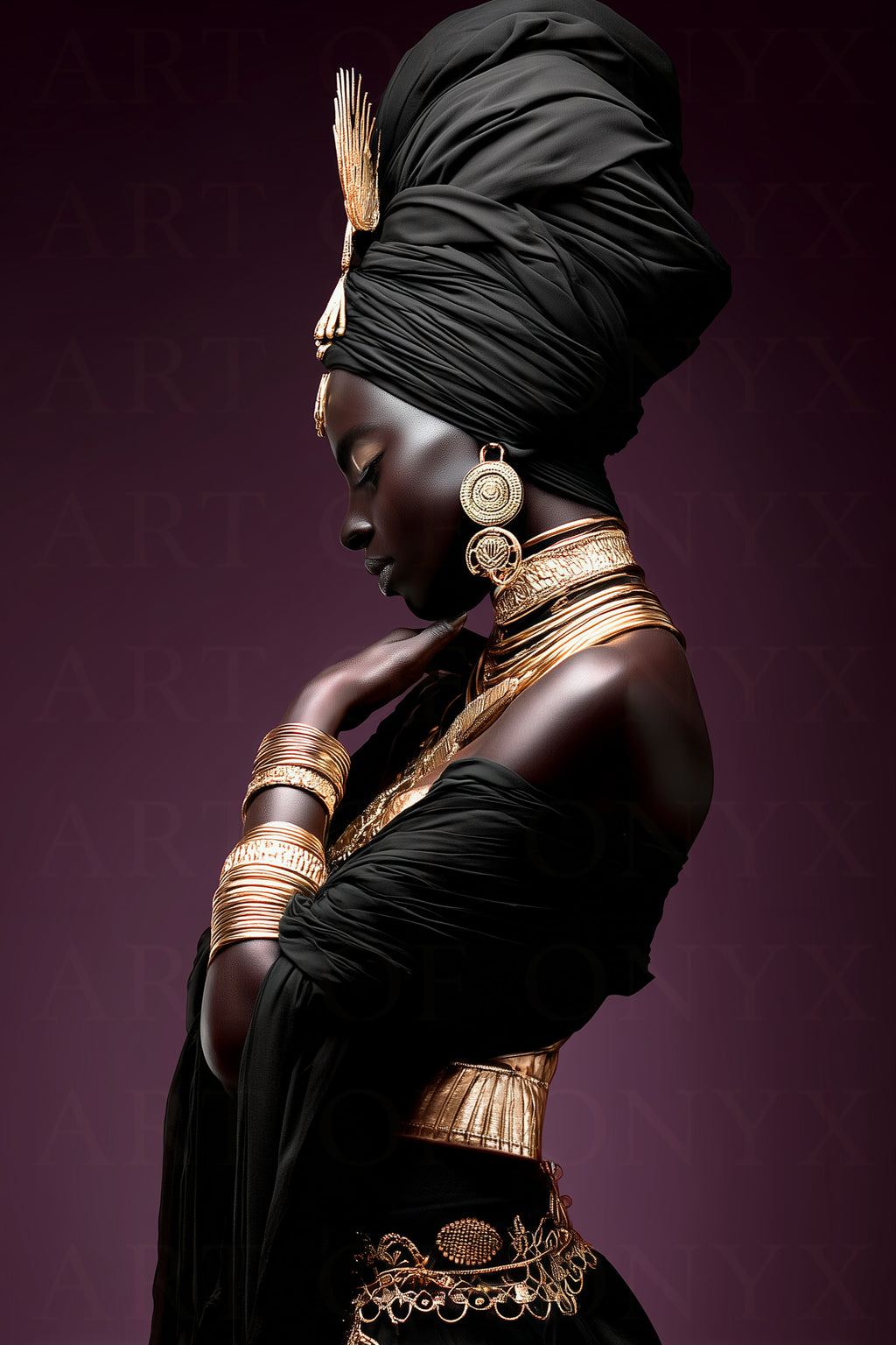 "Opulent Heritage" - Canvas