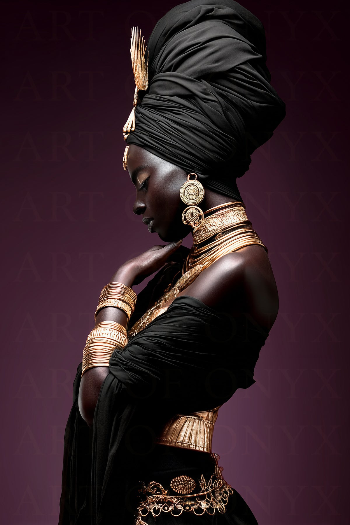 "Opulent Heritage" - Canvas