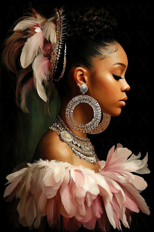 Native Beauty - Canvas