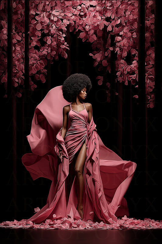 "In The Pink Forest" - Canvas