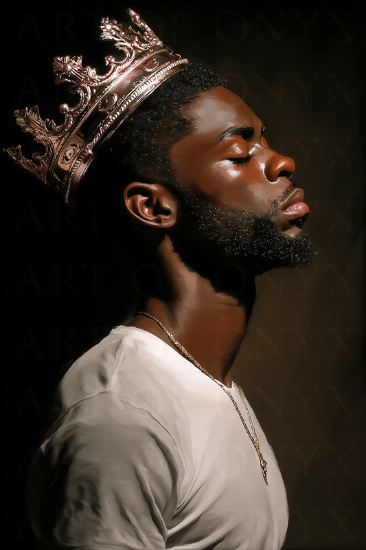 "Black King" - Canvas