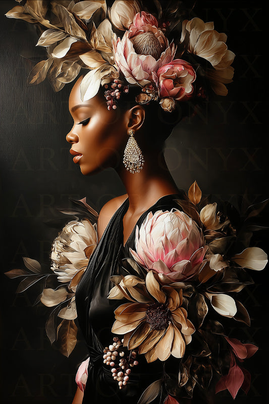 Then She Bloomed - Canvas